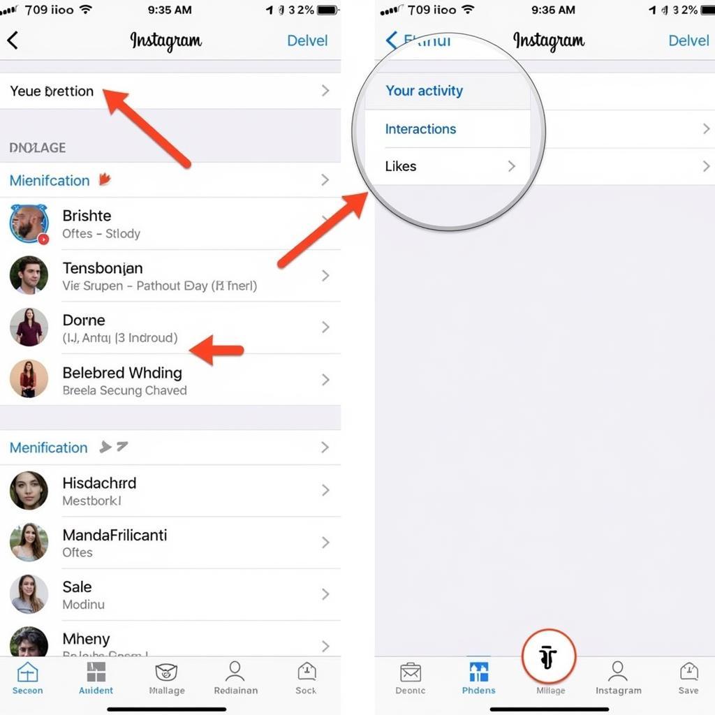 Cách xem hình ảnh đã thích trên Instagram iPhone