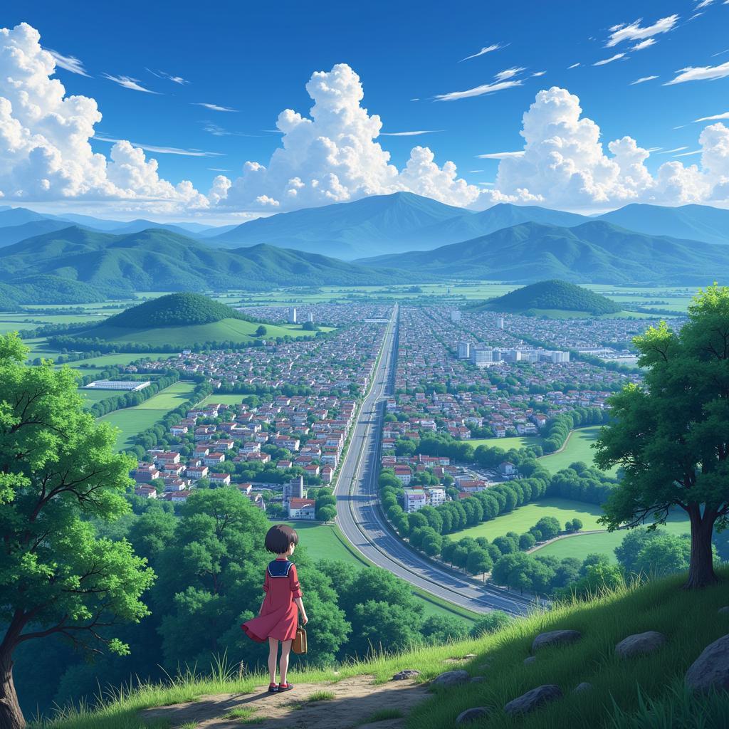 Your Name. Khung Cảnh Thiên Nhiên Tuyệt Đẹp