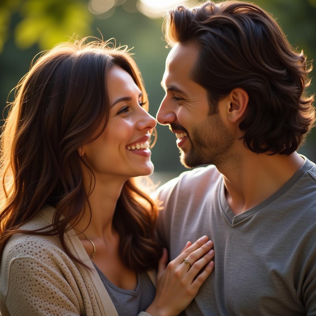 Ánh mắt và nụ cười khi thích một người