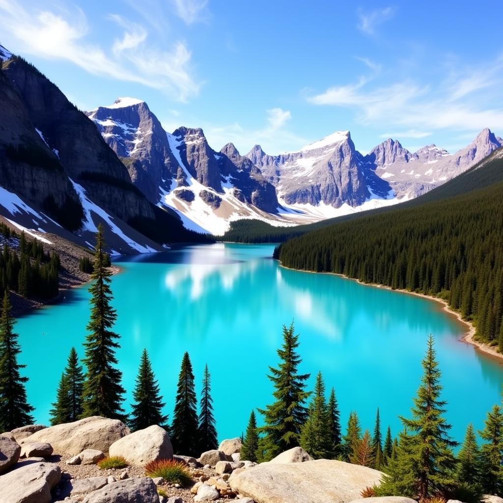 Vẻ đẹp hùng vĩ của Banff National Park, Canada