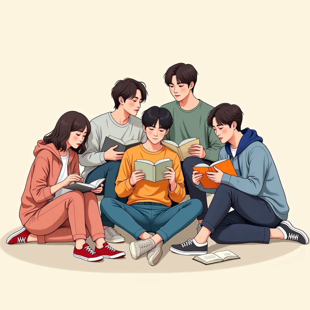 BTS và Fan Đọc Sách