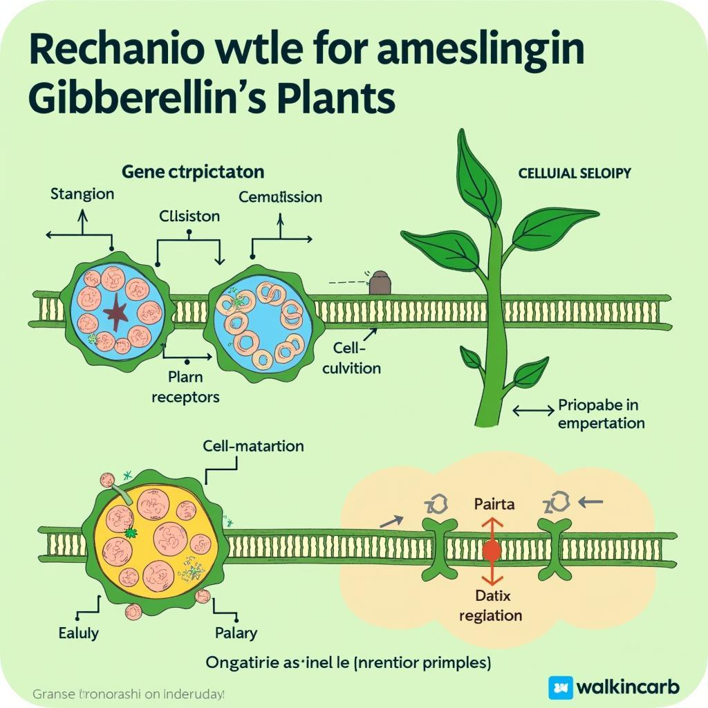 Cơ chế hoạt động của Gibberellin