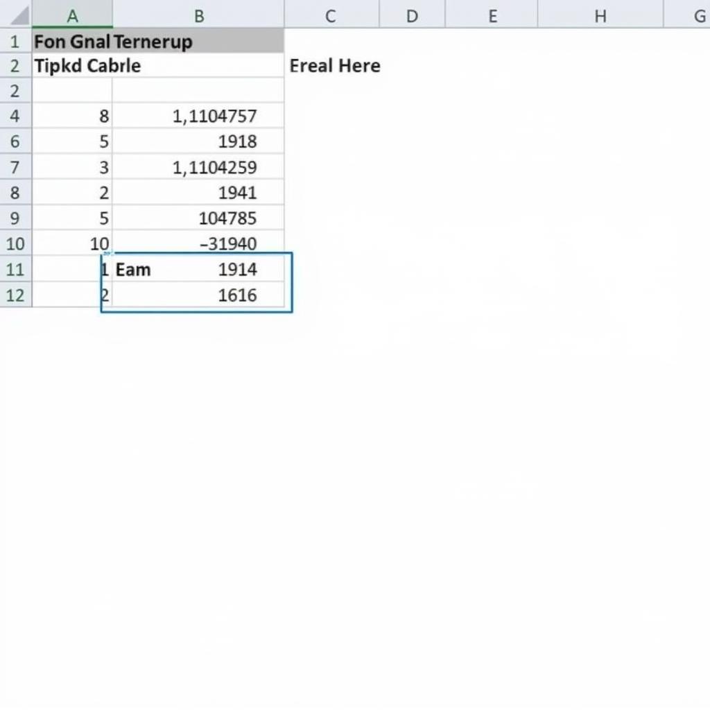 Hàm VLOOKUP trong Excel