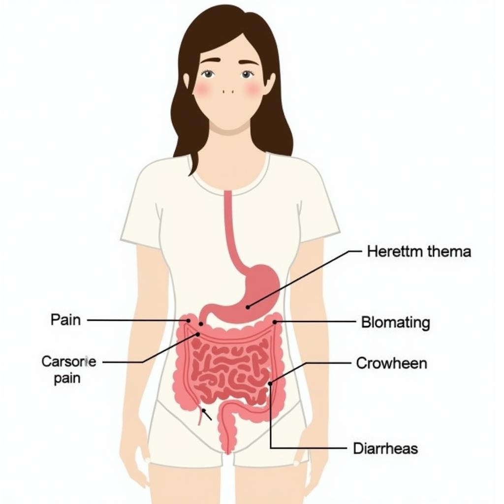 Hình ảnh minh họa hội chứng ruột kích thích