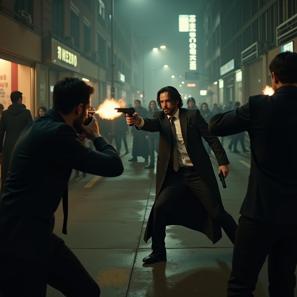 John Wick chiến đấu để sinh tồn trong John Wick 3