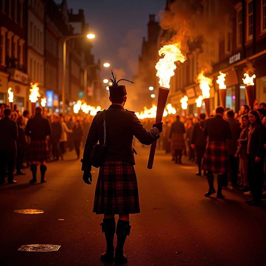 Lễ hội Hogmanay ở Scotland