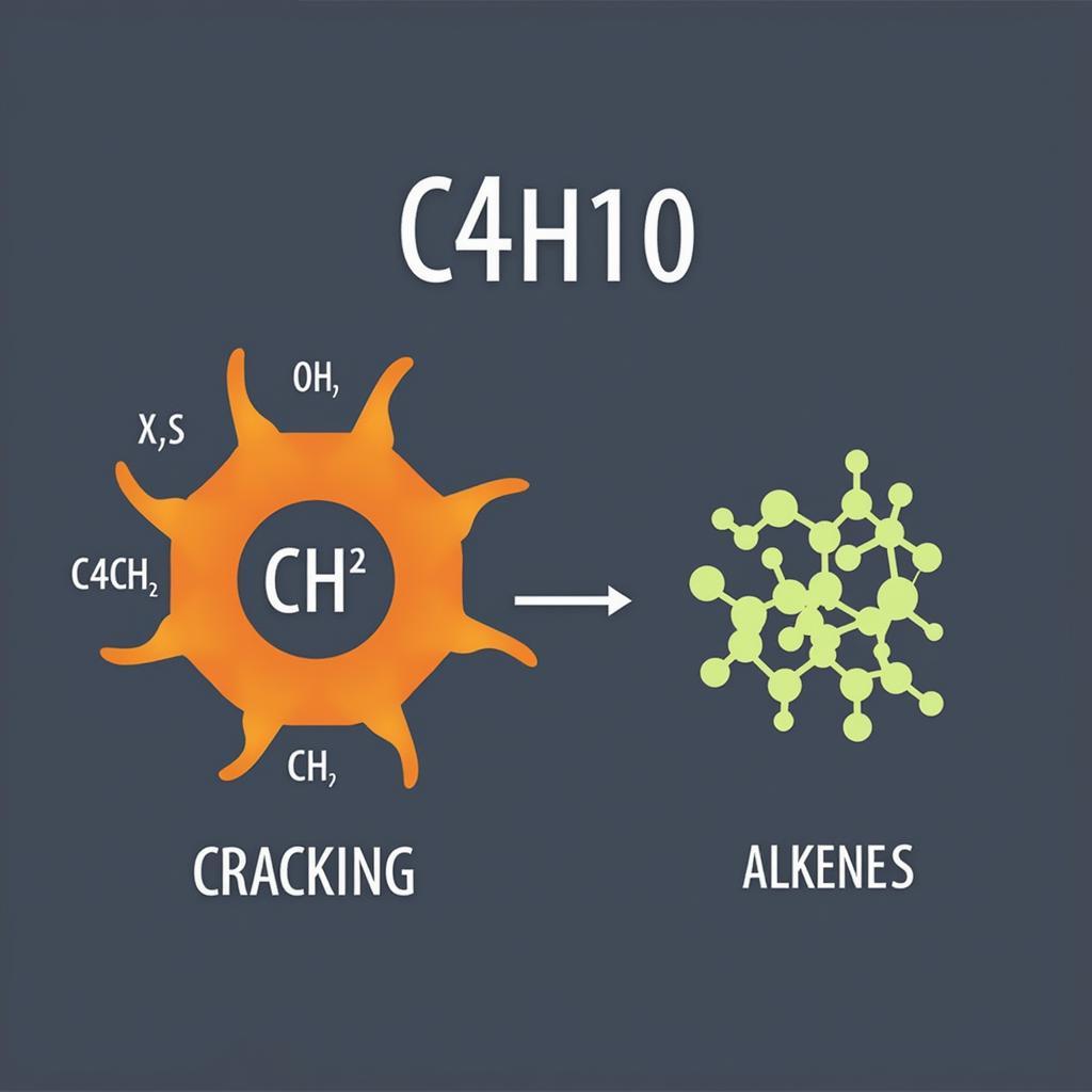 Phản ứng cracking C4H10