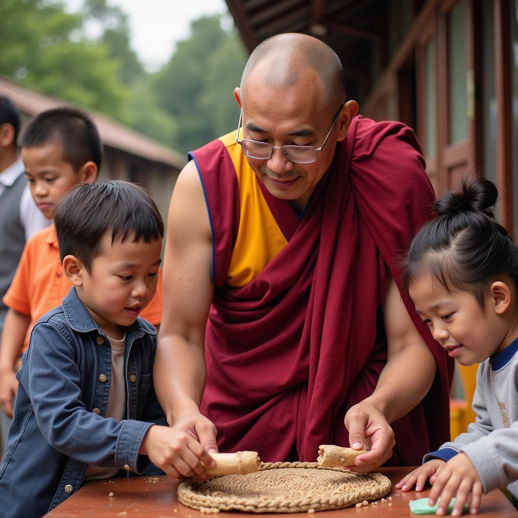 Thích Trúc Thái Minh hoạt động từ thiện