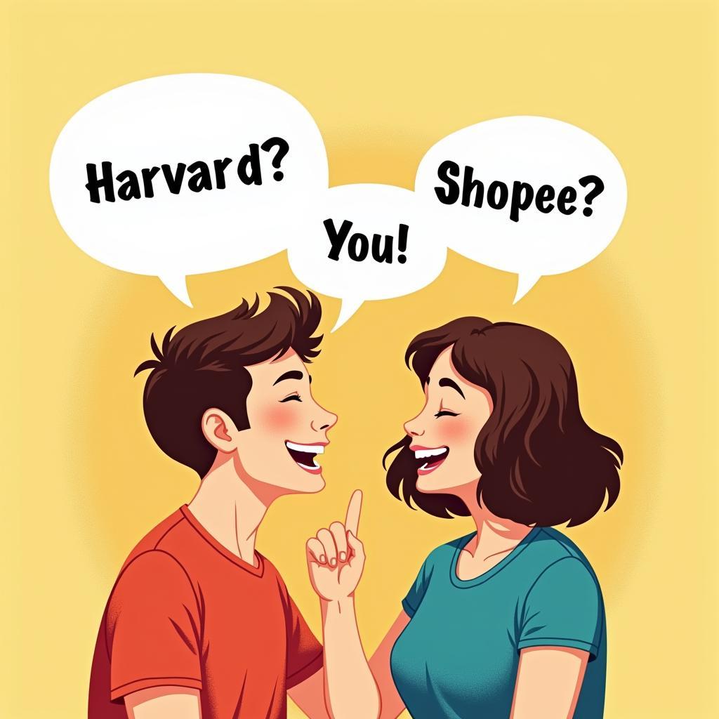 Tớ thích cậu hơn cả Harvard Shopee