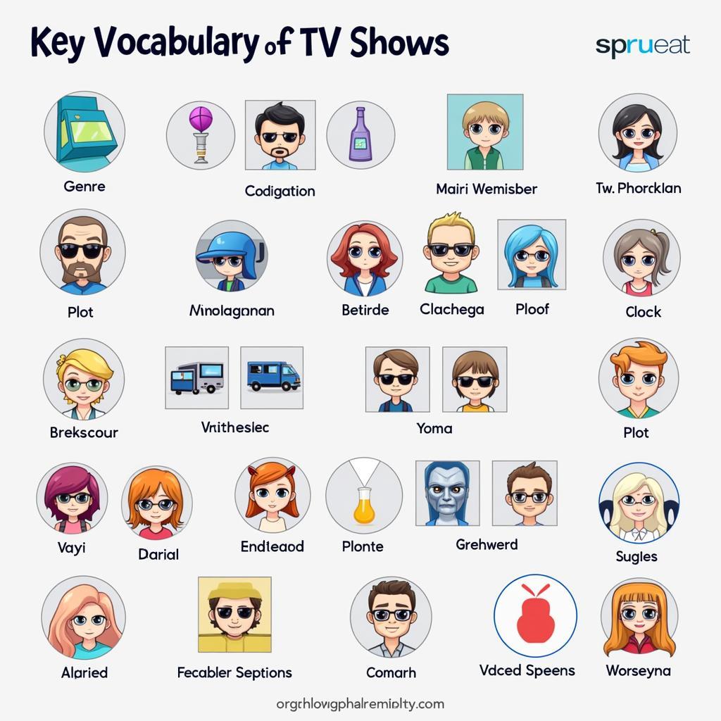 Vocabulary for describing TV shows