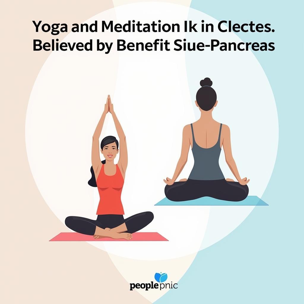 Yoga và Thiền kích thích tuyến tụy