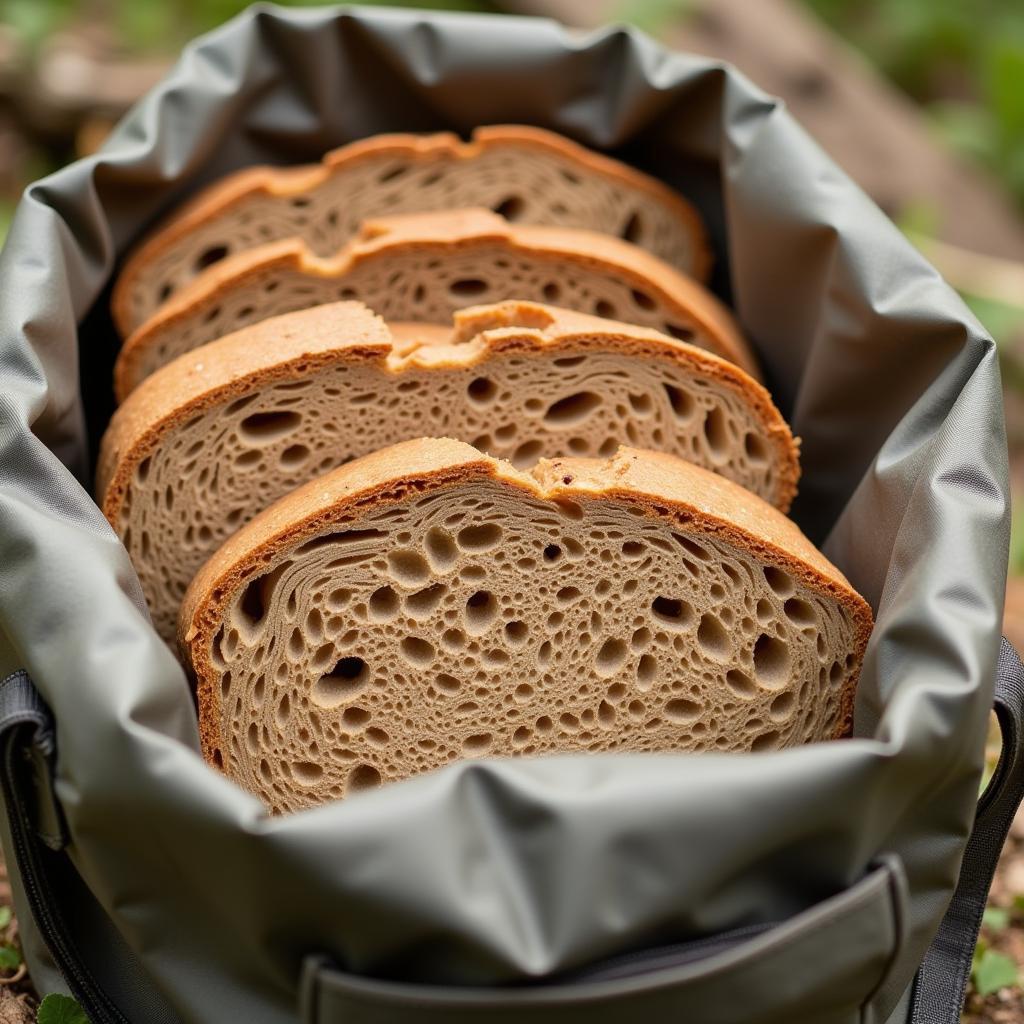Bánh mì nguyên cám cho chuyến đi rừng