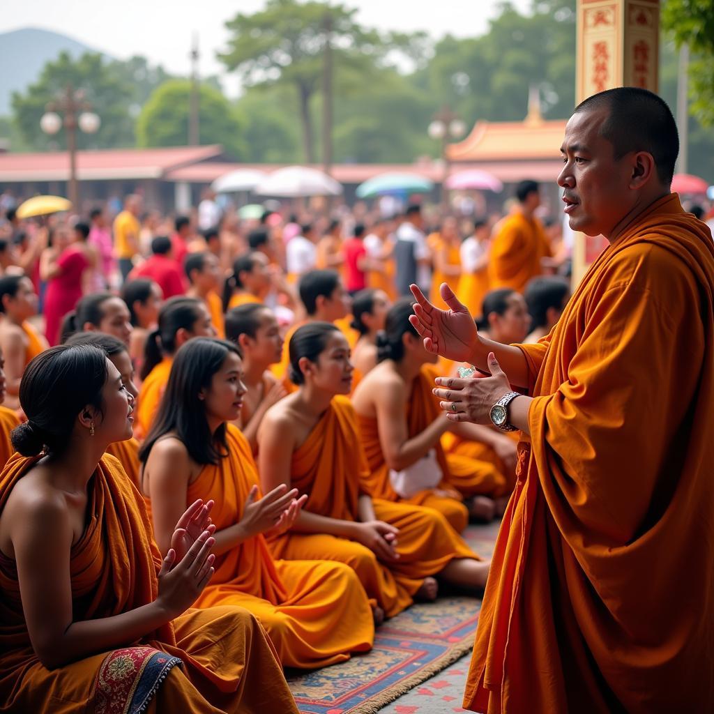 Lễ Hội Phật Giáo Tại Chùa Thầy Thích Thiện Thuận