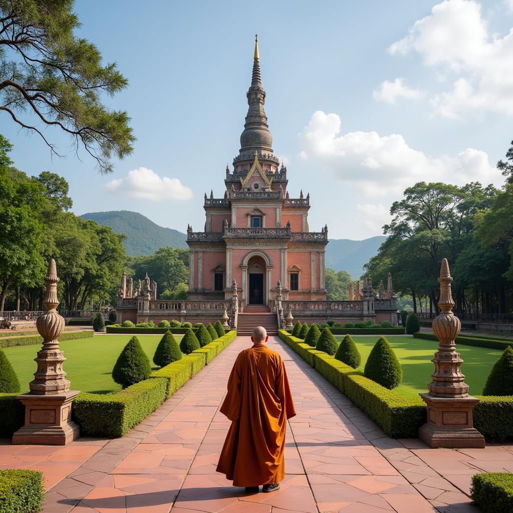 Chùa Từ Vân ở Cam Ranh với Thích Thông Anh