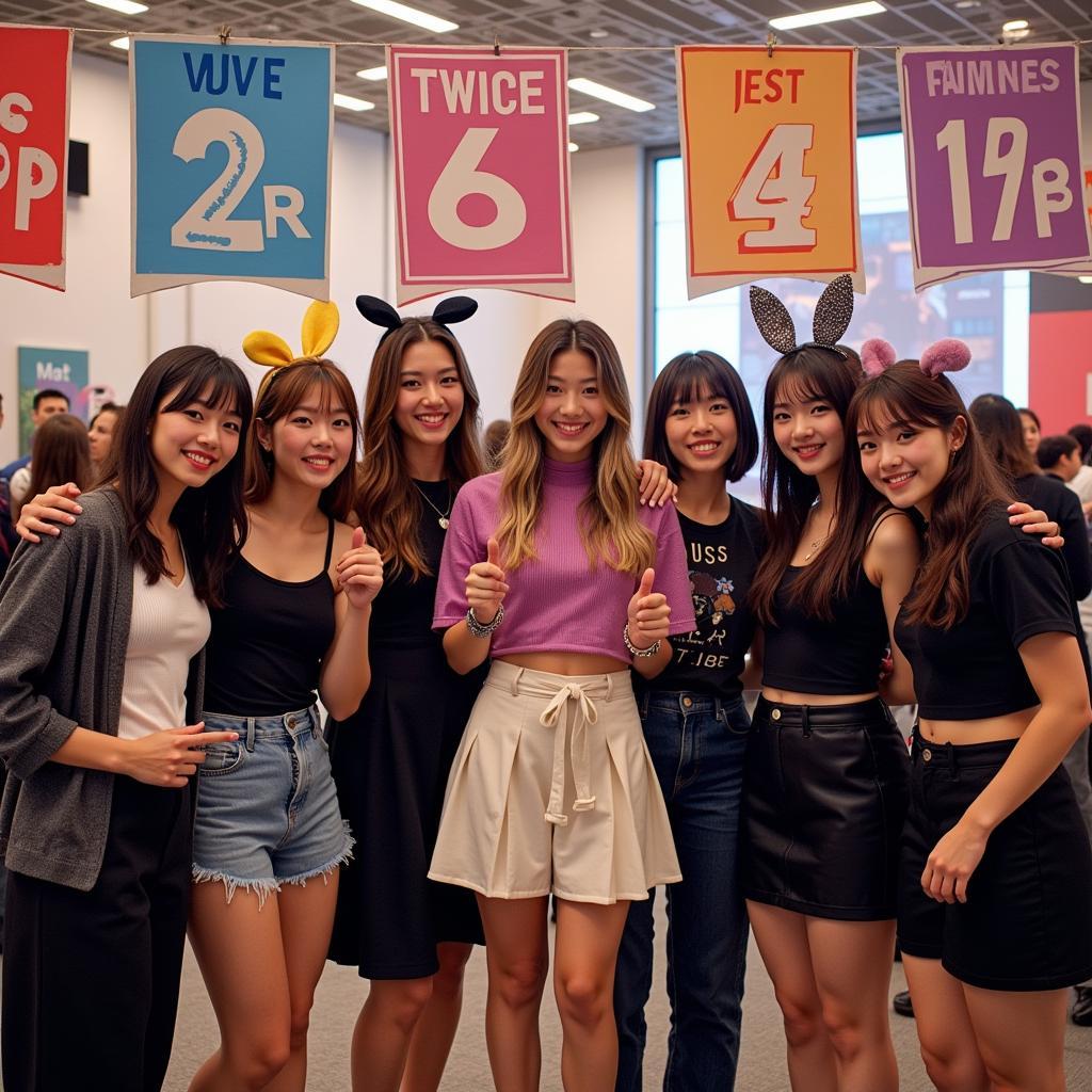 TWICE và người hâm mộ