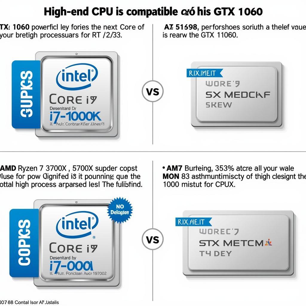 CPU Cao Cấp Cho GTX 1060