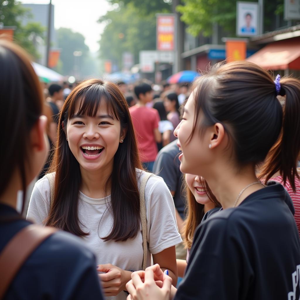 Gặp gỡ tình yêu trên đường Thích Minh Nguyệt