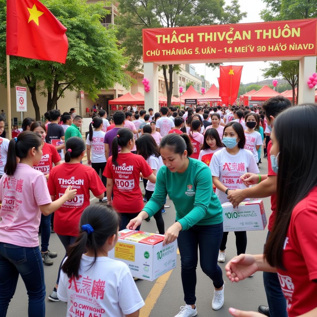 Hoạt Động Thiện Nguyện Thích Thiện Thuận 2016