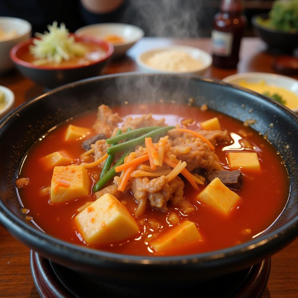 Kimchi Jjigae - Món ăn truyền thống được các thành viên BTS yêu thích