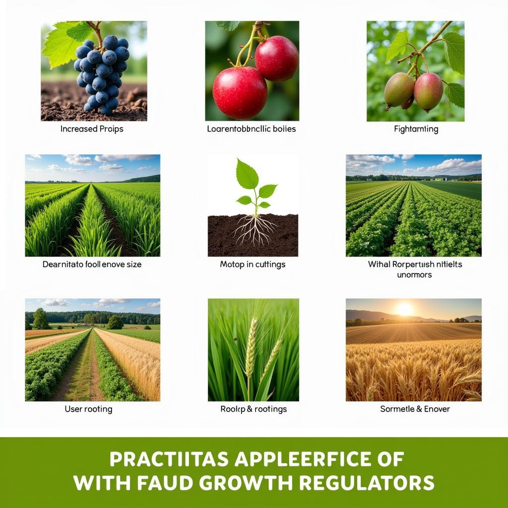 Applications of Plant Growth Regulators in Agriculture