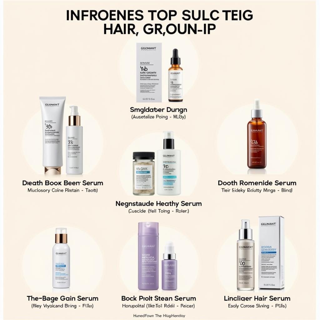 Serum kích thích mọc tóc hiệu quả